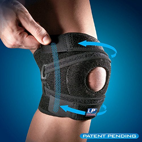LP 533CA Extreme Knee support Braces pad with posterior Reinforcement strap