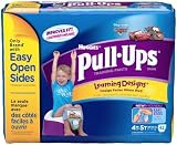 Huggies Pull-Ups Training Pants for Boys with Learning Designs, Biggie Pack, 4T-5T, 42 ea,