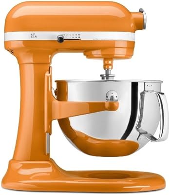 KitchenAid Professional Pro 600 Bowl-Lift Stand Mixer 6 Qt KP26M1XTG Tangerine IGN