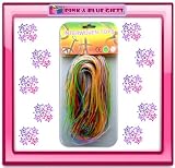 NEW SCOOBIE STRINGS TOYS GAMES GLITTER SCOOBIES 34 PER BAG