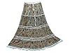 Bohemian Gypsy Maxi Skirt Indian Floral Print Tiered Boho Chic Long Skirts