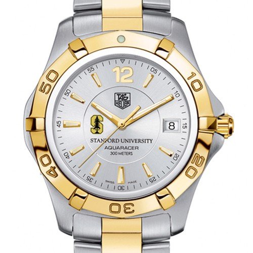 Stanford University TAG Heuer Watch - Men's Two-Tone Aquaracer at M.LaHart
