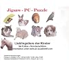 PC Puzzle mit 54 Fotos von den Liebliengstieren der Kinder