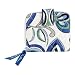 Vera Bradley Mini Zip Wallet In Mediterranean White