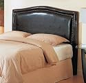 4D Concepts Headboard with Rounded Top, Brown