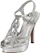 Madden Girl Women's Loopyy T-Strap Pump,Silver,6 M US