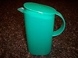 Tupperware 16oz Cream Syrup Mini Pitcher NEW Teal Rare