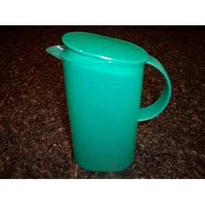 Tupperware 16oz Cream Syrup Mini Pitcher NEW Teal Rare by Tupperware