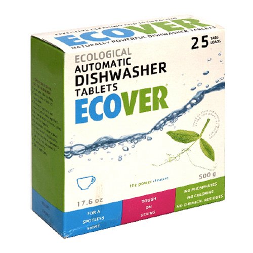 Ecover Automatic Dishwashing Tablets, 18-Ounce Box (Pack of 5)