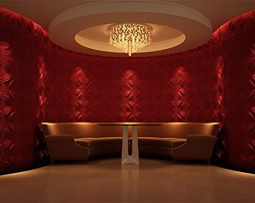 3D Wall Panels (Fins) 24/Box, 24 Square Feet- Eco- Friendly, Plant Fiber Material