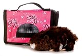 Aurora Plush Brown Hamster Cuddly Critter Pet Carrier