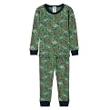 Toddler Boys' Gerber 2pc Thermal Sleepwear Set - Dino Green