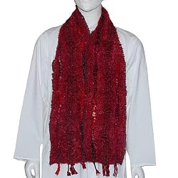 Mens Winter Scarves Rayon Muffler Dad Gifts Idea 8 x 66 inches (wsmf038)