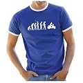 Scooter evolution t-shirt VESPA Roller scooterist - T-SHIRT S- XXL