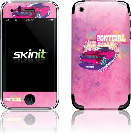 Skinit Pony Girl – Pink Heart Vinyl Skin for Apple iPhone 3G / 3GS