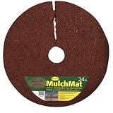 PHOENIX RECYCLED PRODUCTS INC 24200 MULCH MAT" TREE RING RED 24"