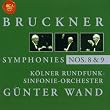 Bruckner - Symphonies 8 & 9 ( enr. 1979 - 1978 )