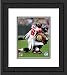 Framed Keith Brooking Atlanta Falcons Photo