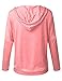 BIADANI Women Athletic Pullover Crop Hoodie Top