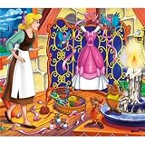Clementoni 20516.5 - Puzzle Aschenputtel 4 x 6 teilig