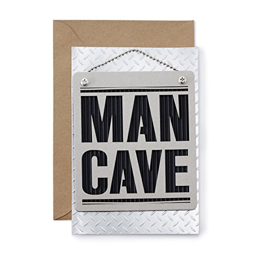 Hallmark Signature Collection Masculine Birthday Card: Man Cave