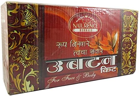 Naturence Herbals Ubtan For lightening Texturises and Refreshes Face & Body Kit