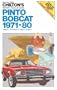Pinto/Bobcat 1971-80 (Chilton's Repair & Tune-Up Guides)