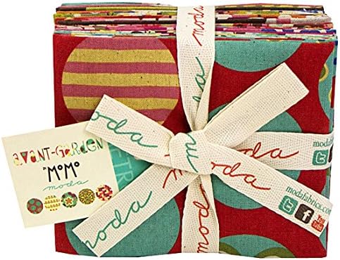 Moda AVANT-GARDEN LINEN Fat Quarters 9 Precut Cotton Fabric Quilting FQs Assortment 16120ABL MoMo Avant Garden