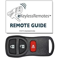 2004-2009 Nissan Titan Keyless ess Entry Remote Fob Clicker With Free Do-It-Yourself Programming+ Free eKeylessRemotes Guide