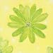 Art 4 Kids "Flower Patch" Mounted Art Print, 16"x16"