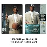 Upper Deck San Antonio Spurs Tim Duncan 1997-98 Rookie Card