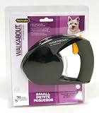 Aspen Walkabout Retractable Leash, Small, Black