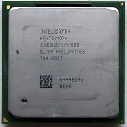 3.4GHz Intel P4 800MHz 1MB Socket-478 RK80546PG096