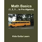 math basics 1 2 3  to pre algebra