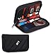 Damai Universal Electronics Accessories Case / USB Drive Shuttle / Cable Organizer Bag (Black)