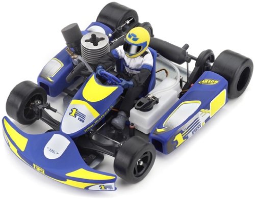 Carson 103016 - Go-Kart First Kart RTR, 1:4.5, ferngesteuertes Onroad Fahrzeug, Verbrenner, 40 MHz, 3 Kanal, Fertigmodell
