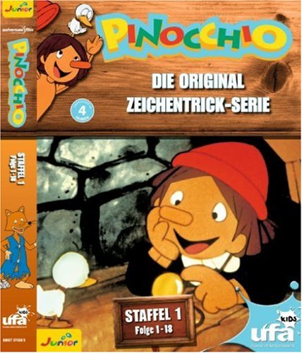 Pinocchio - Die Original Zeichentrick-Serie, Staffel 1, Folge 01-18 (3 DVDs)