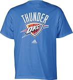 Kevin Durant adidas Player Name and Number Oklahoma City Thunder Youth Tee - Medium (10-12)