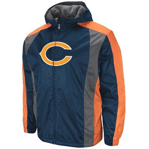 Chicago Bears Endzone Rush II Midweight Parka Jacket - L