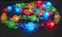 9' LED Lighted Hard Candy Christmas Garland 36 Lights