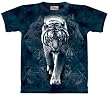 The Mountain Men's White Tiger Stalk Short Sleeve Tee