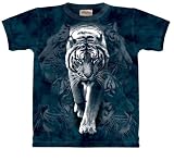 The Mountain Men's White Tiger Stalk Short Sleeve Tee