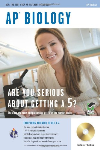 AP Biology w/ CD-ROM (Advanced Placement (AP) Test Preparation)
