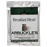 Arbuckle's Fine Roasted Coffee, Breakfast Blend, Ground, 1.3-Ounce Bag (Pack of 30)