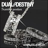 [DUAL DESTINY]新作！ステンレスジュエリー★3連リング＆ネックレス【BLENDA掲載商品】 メンズネックレス
