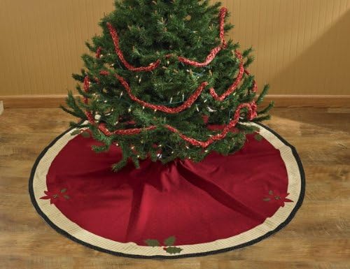 Poinsettia 24" Tree Skirt