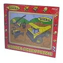 Tonka Wooden Jigsaw Puzzle: Contructions Vehicles