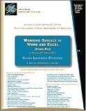 Microsoft Office 2007 Quick Reference Cards: Working Quickly in Word & Excel (3-Ring Binder Combo-Pak). 4 High-Quality, Glossy Cards, 26 Pgs. Previous Word & Excel Users Get INCREDIBLE Jump Start Using Office 2007. Easy to Use & Read. (4 Volume Set)