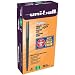 uni-ball Stick Fine Point Roller Ball Pens, 12 Green Ink Pens(60104)