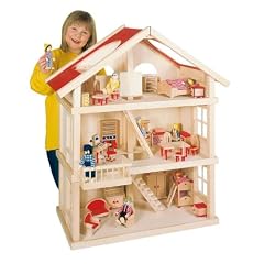 Goki 51957 - Puppenhaus, 3 Etagen